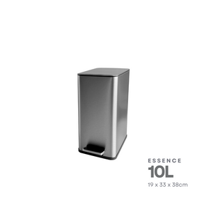 Simpli Essence Trashcan 10L (Available in White and Brushed Steel)