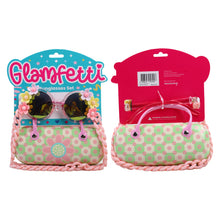 Load image into Gallery viewer, Glamfetti Sunglasses and Carrying Case Set (3 Designs)