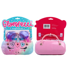 Load image into Gallery viewer, Glamfetti Sunglasses and Carrying Case Set (3 Designs)