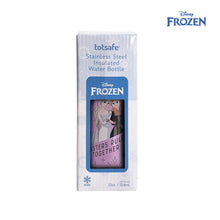 Load image into Gallery viewer, Totsafe Disney Kids Double Wall Stainless Steel Insulated Sippy Bottle 354mL (with extra sippy & straw replacement)