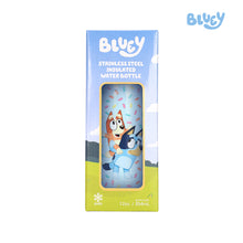Load image into Gallery viewer, Totsafe Bluey Kids Stainless Steel Insulated Sippy Bottle 354mL (with extra sippy & straw replacement) - 2 Designs