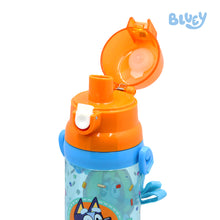 Load image into Gallery viewer, Totsafe Bluey Plastic Water Bottle with Strap (500ml)