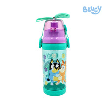 Load image into Gallery viewer, Totsafe Bluey Plastic Water Bottle with Strap (500ml)