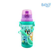 Load image into Gallery viewer, Totsafe Bluey Plastic Water Bottle with Strap (500ml)