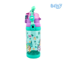 Load image into Gallery viewer, Totsafe Bluey Plastic Water Bottle with Strap (500ml)