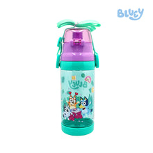 Load image into Gallery viewer, Totsafe Bluey Plastic Water Bottle with Strap (500ml)