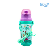 Load image into Gallery viewer, Totsafe Bluey Plastic Water Bottle with Strap (500ml)