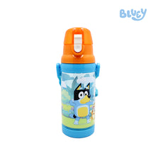 Load image into Gallery viewer, Totsafe Bluey Plastic Water Bottle with Strap (500ml)