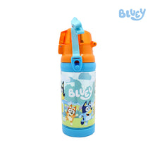 Load image into Gallery viewer, Totsafe Bluey Plastic Water Bottle with Strap (500ml)