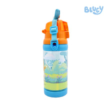 Load image into Gallery viewer, Totsafe Bluey Plastic Water Bottle with Strap (500ml)