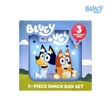 Load image into Gallery viewer, Totsafe Bluey 3-pc Snack Box - New Designs