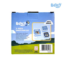 Load image into Gallery viewer, Totsafe Bluey 3-pc Snack Box - New Designs