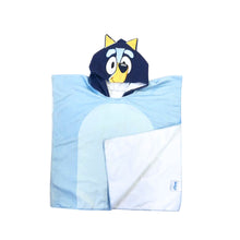 Load image into Gallery viewer, Totsafe Bluey & Bingo Microfiber Poncho Towel