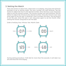 Load image into Gallery viewer, CUCOO Digital LED Kids Watches