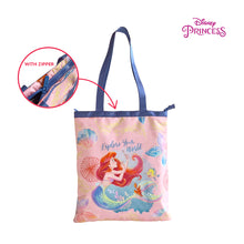 Load image into Gallery viewer, Zippies Lab Disney Little Mermaid Ariel Pearlescent Collection (Wristlet + Zipper Tote Bag)