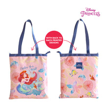 Load image into Gallery viewer, Zippies Lab Disney Little Mermaid Ariel Pearlescent Collection (Wristlet + Zipper Tote Bag)