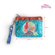 Load image into Gallery viewer, Zippies Lab Disney Little Mermaid Ariel Pearlescent Collection (Wristlet + Zipper Tote Bag)