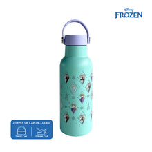 Load image into Gallery viewer, Zippies Lab Disney Insulated Water Bottle Collection 483ml (2 types of cap included)