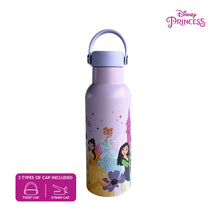 Load image into Gallery viewer, Zippies Lab Disney Insulated Water Bottle Collection 483ml (2 types of cap included)
