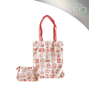 Disney 100 BASIC Tote Bag & Pouch Collection (5 styles)