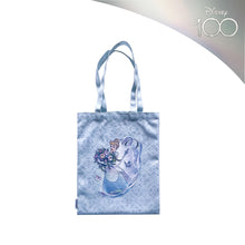 Load image into Gallery viewer, Zippies Lab Disney 100 Platinum Princess Front and Back Reusable Tote (with magical side pocket)