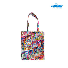 Load image into Gallery viewer, Zippies Lab Disney Mickey & Friends Psychedelic Underground Tote Bag (with side pocket)