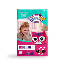 Load image into Gallery viewer, Dream Kids Fabric by Number Pillow Crafting Kit (3 Designs)