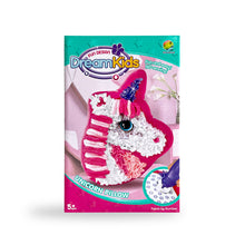 Load image into Gallery viewer, Dream Kids Fabric by Number Pillow Crafting Kit (3 Designs)