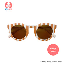 Load image into Gallery viewer, EyeSpy Checkered & Striped Sunglasses for Kids – Retro UV Shades with Fun Patterns