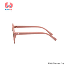 Load image into Gallery viewer, EyeSpy Leopard Round Sunglasses for Kids – Animal Print UV Shades