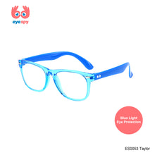 Load image into Gallery viewer, EyeSpy Taylor Bluelight Glasses for Kids – Round Screen-Protection Eyewear