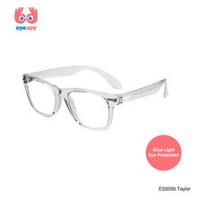 Load image into Gallery viewer, EyeSpy Taylor Bluelight Glasses for Kids – Round Screen-Protection Eyewear