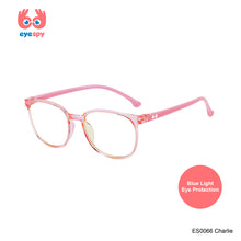 Load image into Gallery viewer, EyeSpy Charlie Bluelight Glasses for Kids – Bold Solid Color Screen Glasses
