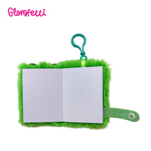 Load image into Gallery viewer, Glamfetti Critter Pals Plush Notebook Keychain (4 Designs)
