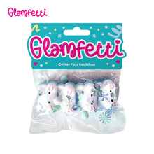 Load image into Gallery viewer, Glamfetti Critter Pals Squishee Collection