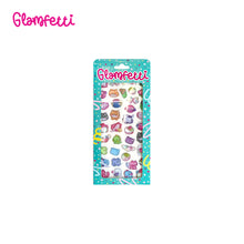 Load image into Gallery viewer, Glamfetti Kawaii 3D Embossed Stickers (1 Sticker Sheet)