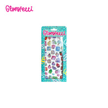 Load image into Gallery viewer, Glamfetti Kawaii 3D Embossed Stickers (1 Sticker Sheet)
