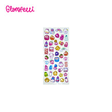 Load image into Gallery viewer, Glamfetti Kawaii 3D Embossed Stickers (1 Sticker Sheet)