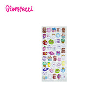 Load image into Gallery viewer, Glamfetti Kawaii 3D Embossed Stickers (1 Sticker Sheet)