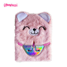 Load image into Gallery viewer, Glamfetti Critter Pals Plush A5 Notebook (5 Designs)