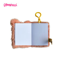 Load image into Gallery viewer, Glamfetti Critter Pals Plush Notebook Keychain (4 Designs)