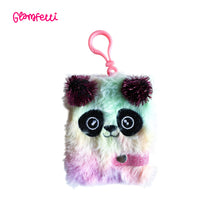 Load image into Gallery viewer, Glamfetti Critter Pals Plush Notebook Keychain (4 Designs)