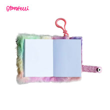 Load image into Gallery viewer, Glamfetti Critter Pals Plush Notebook Keychain (4 Designs)