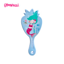 Load image into Gallery viewer, Glamfetti Mermaid Magic Detangler Brush