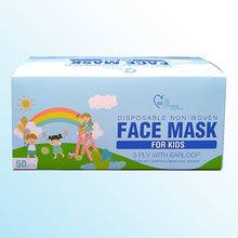 Load image into Gallery viewer, Indoplas Disposable Kids Mask 50s (unisex design)