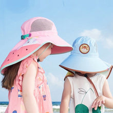 Load image into Gallery viewer, Kocotree Kids Wide Brim Sunshade Hat
