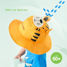 Load image into Gallery viewer, Kocotree Kids Reversible Animal Bucket Hat