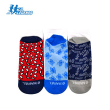 Load image into Gallery viewer, Lil Legends Disney & Marvel Sneaker Socks (3-Pair Pack)