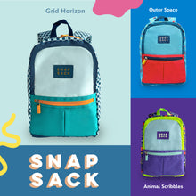 Load image into Gallery viewer, Snapsack Kids Backpack (9 designs)