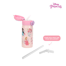 Load image into Gallery viewer, Totsafe Disney Marvel Kids Stainless Steel Insulated Sippy Bottle 354mL (with extra sippy & straw replacement)